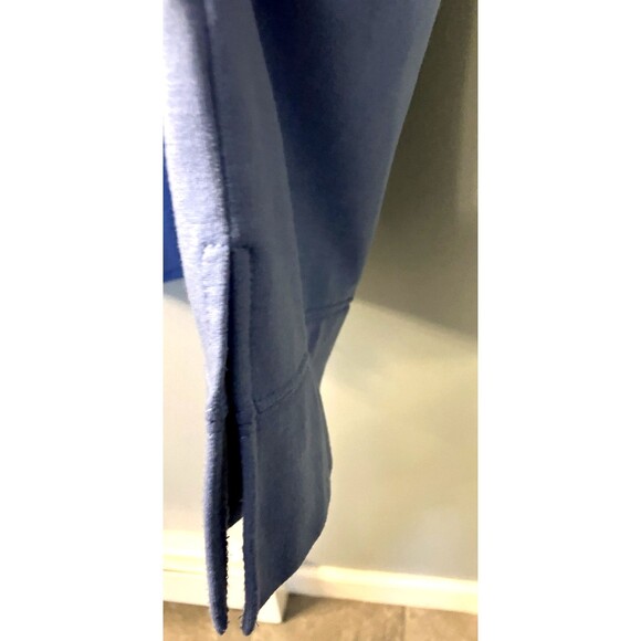 St. John’s Bay Womens Sz L Blue Fleece Pullover Cowl Neck Long Sleeve - Picture 4 of 6
